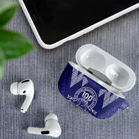 Queen Salote College Centenary AirPods Case Tongan Kupesi Pattern LT05 - Polynesian Pride