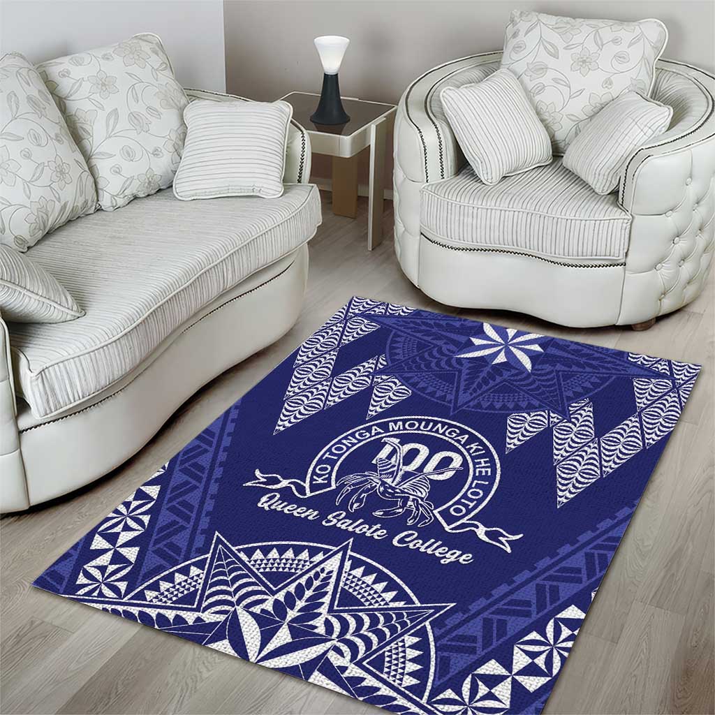 Queen Salote College Centenary Area Rug Tongan Kupesi Pattern LT05 - Polynesian Pride