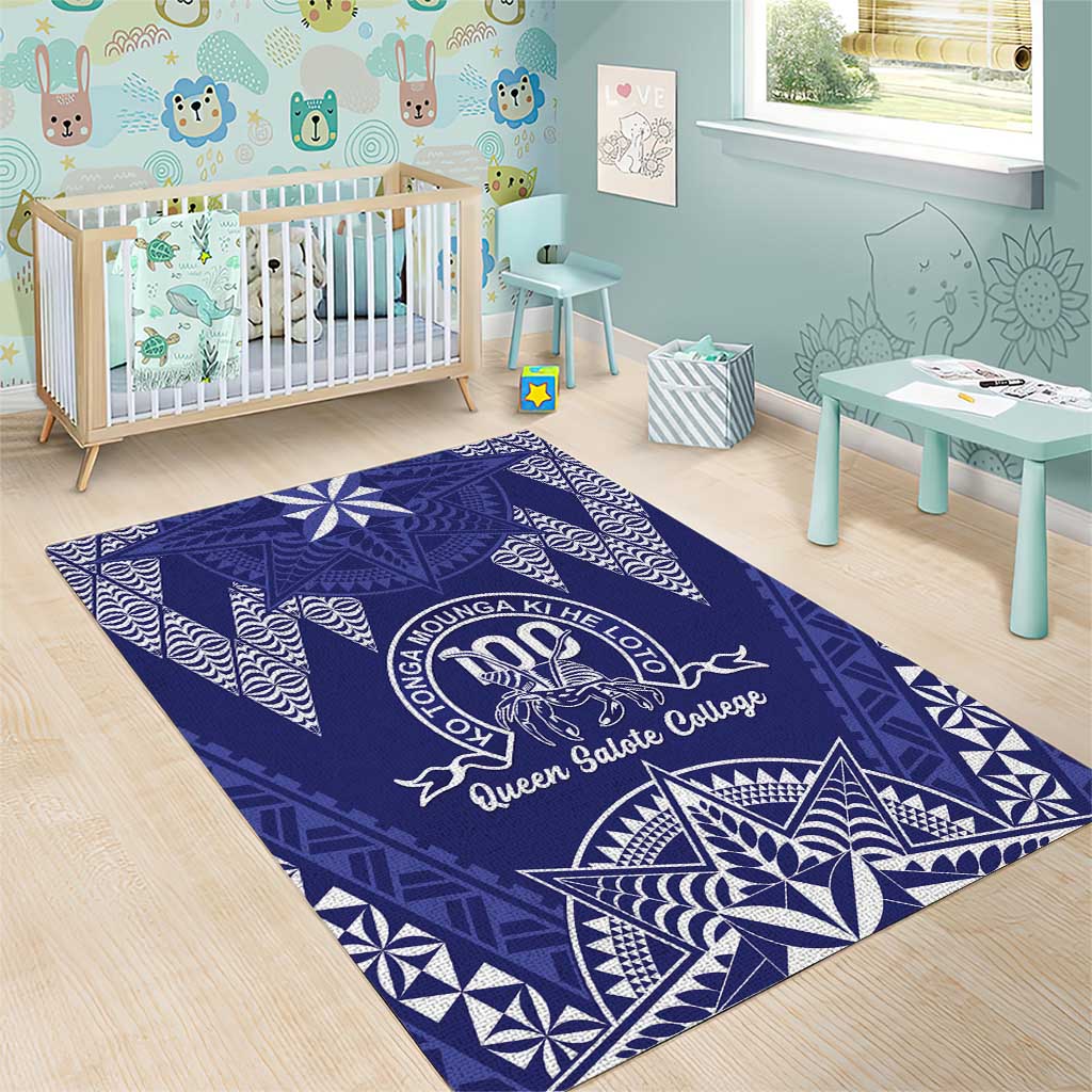 Queen Salote College Centenary Area Rug Tongan Kupesi Pattern LT05 - Polynesian Pride