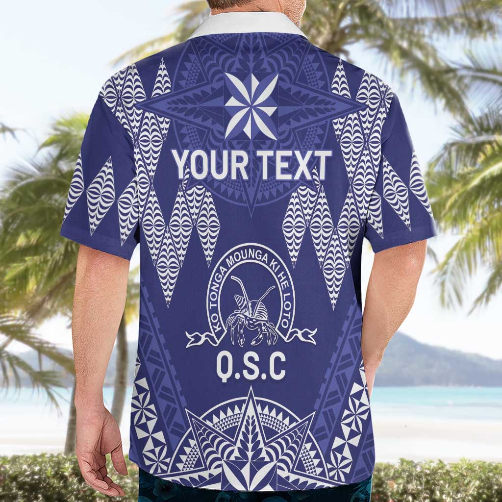Personalised Queen Salote College Centenary Hawaiian Shirt Tongan Kupesi Pattern LT05 - Polynesian Pride