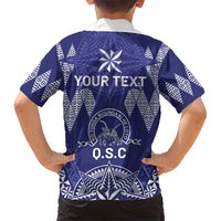 Personalised Queen Salote College Centenary Hawaiian Shirt Tongan Kupesi Pattern LT05 - Polynesian Pride