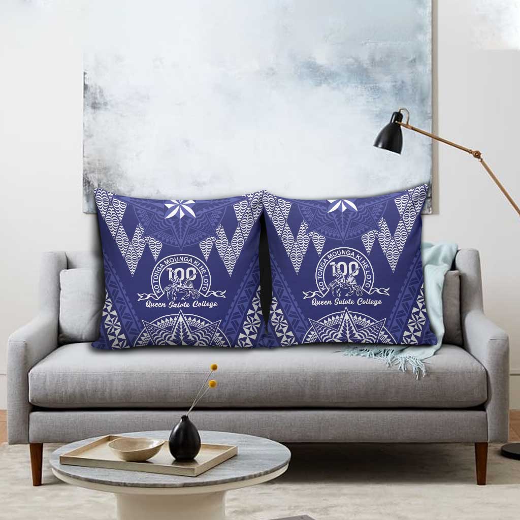 Queen Salote College Centenary Pillow Cover Tongan Kupesi Pattern LT05 - Polynesian Pride