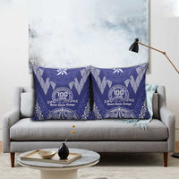 Queen Salote College Centenary Pillow Cover Tongan Kupesi Pattern LT05 - Polynesian Pride