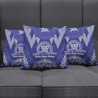 Queen Salote College Centenary Pillow Cover Tongan Kupesi Pattern LT05 - Polynesian Pride