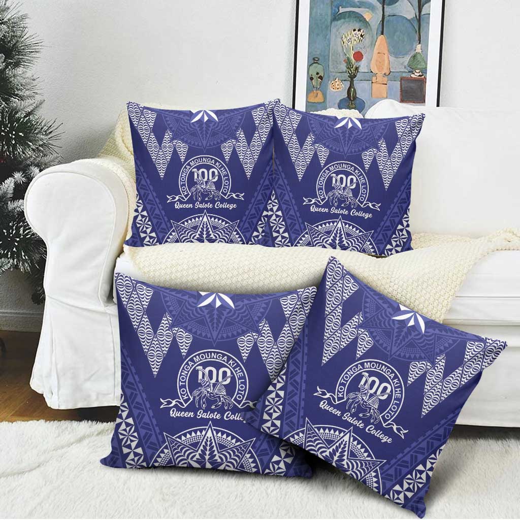 Queen Salote College Centenary Pillow Cover Tongan Kupesi Pattern LT05 - Polynesian Pride