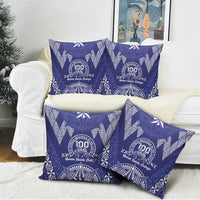 Queen Salote College Centenary Pillow Cover Tongan Kupesi Pattern LT05 - Polynesian Pride