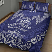 Queen Salote College Centenary Quilt Bed Set Tongan Kupesi Pattern LT05 - Polynesian Pride