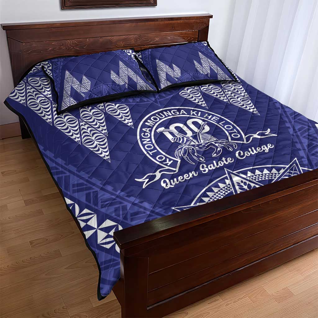 Queen Salote College Centenary Quilt Bed Set Tongan Kupesi Pattern LT05 - Polynesian Pride