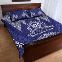 Queen Salote College Centenary Quilt Bed Set Tongan Kupesi Pattern LT05 - Polynesian Pride
