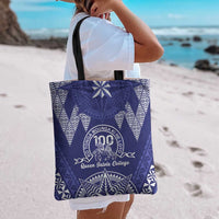 Queen Salote College Centenary Tote Bag Tongan Kupesi Pattern LT05 - Polynesian Pride