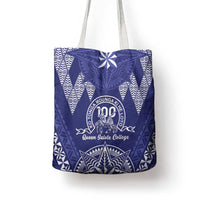 Queen Salote College Centenary Tote Bag Tongan Kupesi Pattern LT05 - Polynesian Pride