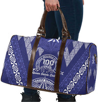 Queen Salote College Centenary Travel Bag Tongan Kupesi Pattern LT05 - Polynesian Pride