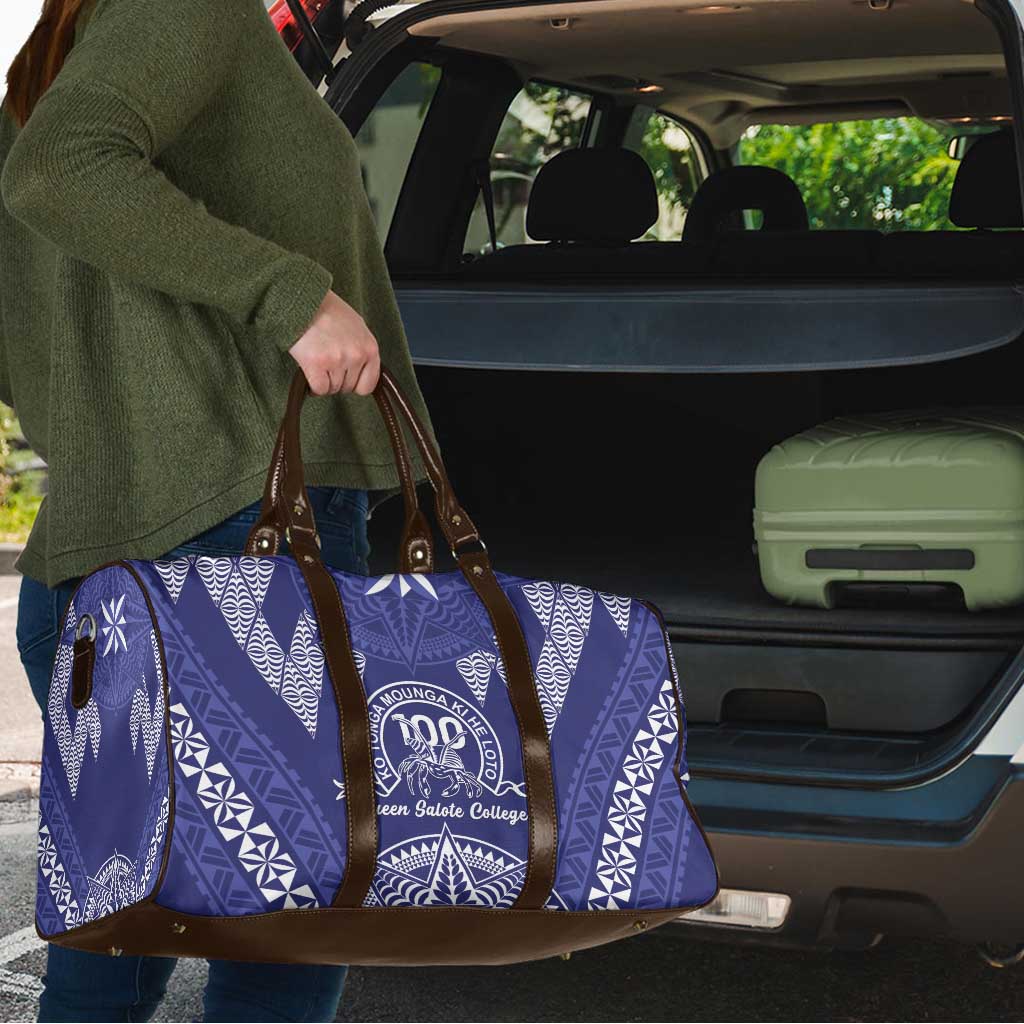 Queen Salote College Centenary Travel Bag Tongan Kupesi Pattern LT05 - Polynesian Pride