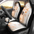 Fiji Car Seat Cover Masi Tapa Pattern Brown LT05 - Polynesian Pride