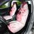 Fiji Car Seat Cover Masi Tapa Pattern Red LT05 - Polynesian Pride