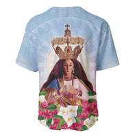 Guam Patroness Baseball Jersey The Legend Santa Marian Kamalen LT05 - Polynesian Pride