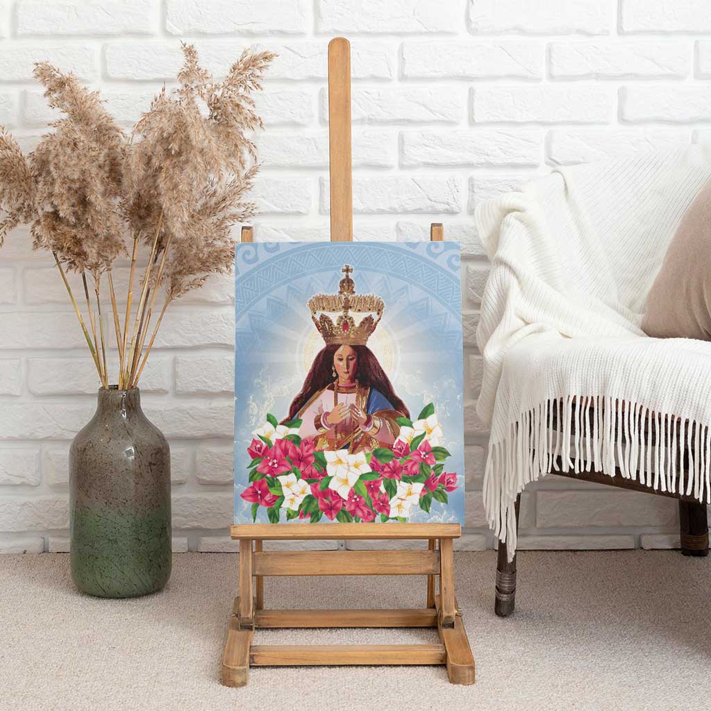 Guam Patroness Canvas Wall Art The Legend Santa Marian Kamalen LT05 - Polynesian Pride