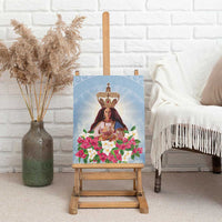 Guam Patroness Canvas Wall Art The Legend Santa Marian Kamalen LT05 - Polynesian Pride