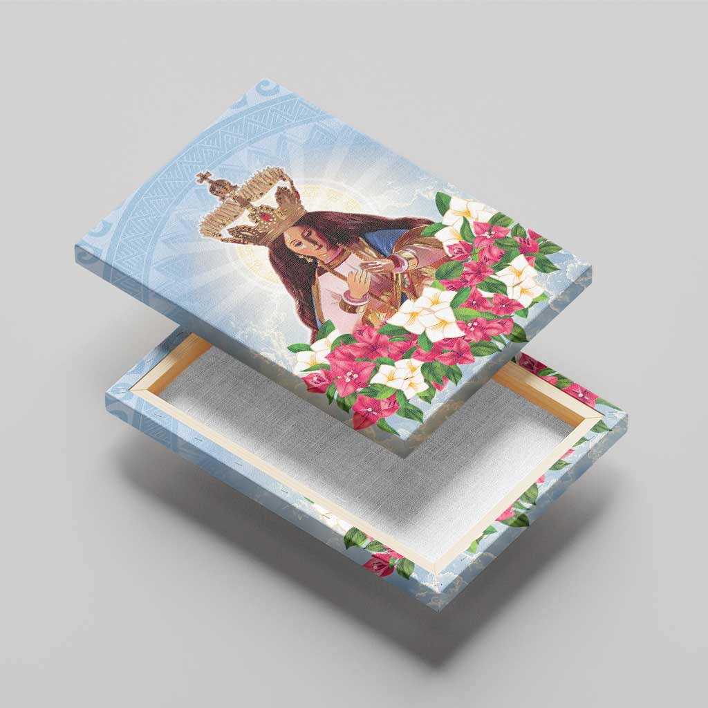 Guam Patroness Canvas Wall Art The Legend Santa Marian Kamalen LT05 - Polynesian Pride