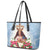 Guam Patroness Leather Tote Bag The Legend Santa Marian Kamalen