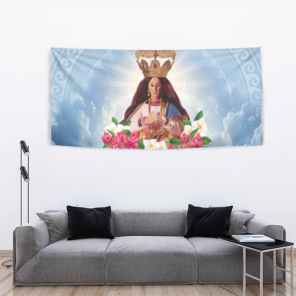 Guam Patroness Tapestry The Legend Santa Marian Kamalen LT05 - Polynesian Pride
