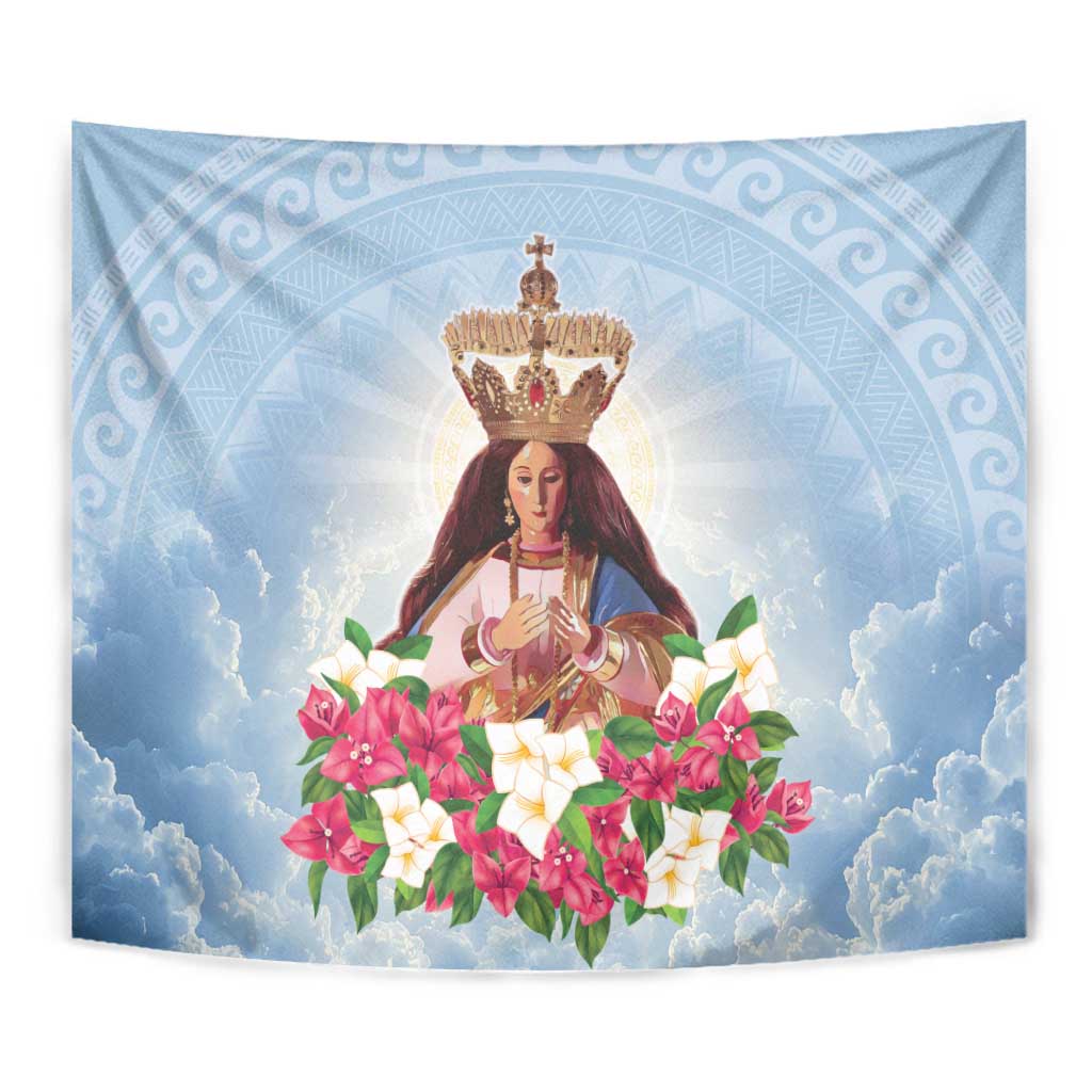 Guam Patroness Tapestry The Legend Santa Marian Kamalen LT05 - Polynesian Pride