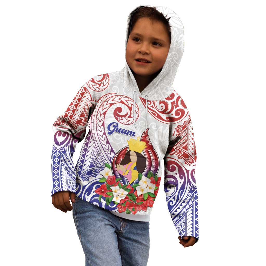 Happy Guam Santa Marian Kamalen Day Kid Hoodie LT05 - Polynesian Pride