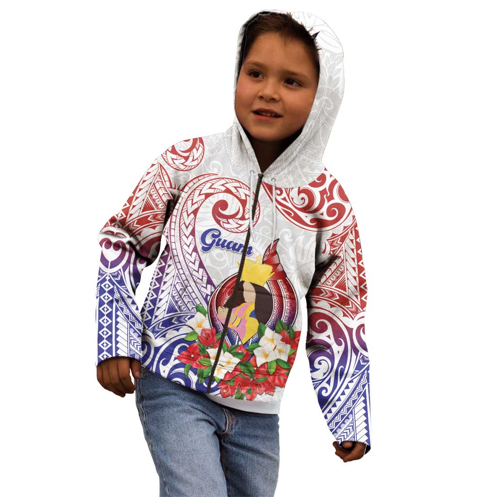 Happy Guam Santa Marian Kamalen Day Kid Hoodie LT05 - Polynesian Pride