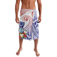Happy Guam Santa Marian Kamalen Day Lavalava LT05 White - Polynesian Pride