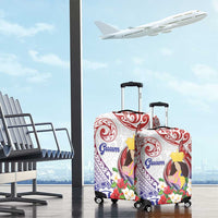 Happy Guam Santa Marian Kamalen Day Luggage Cover LT05 - Polynesian Pride