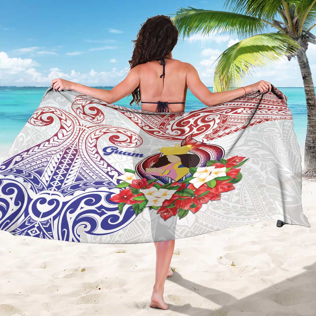 Happy Guam Santa Marian Kamalen Day Sarong LT05 - Polynesian Pride