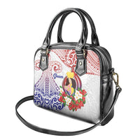 Happy Guam Santa Marian Kamalen Day Shoulder Handbag LT05 - Polynesian Pride