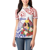 Happy Guam Santa Marian Kamalen Day Women Polo Shirt LT05 - Polynesian Pride
