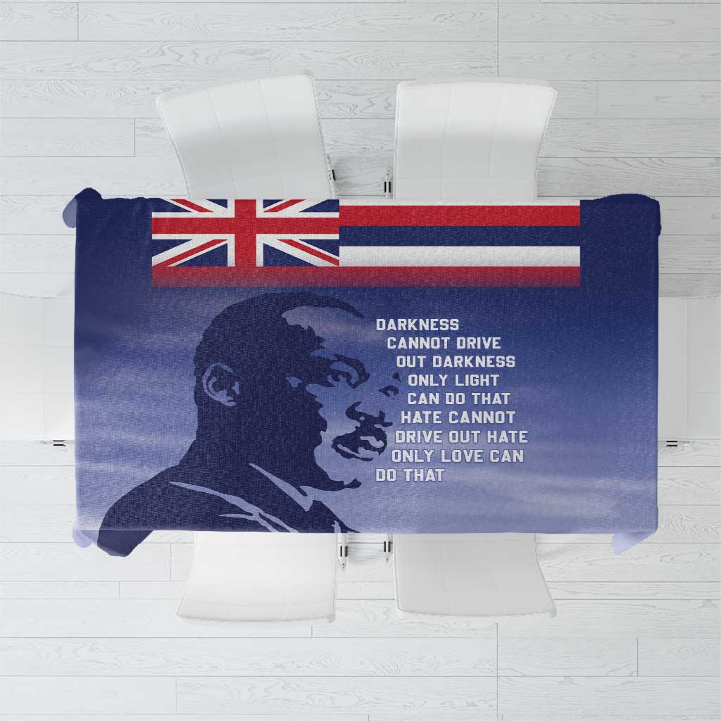 Hawaii MLK Day Tablecloth LT05 Blue - Polynesian Pride