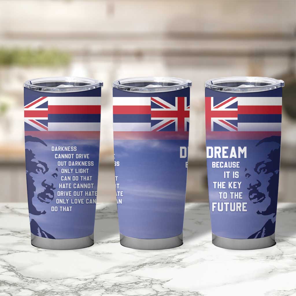 Hawaii MLK Day Tumbler Cup LT05 - Polynesian Pride