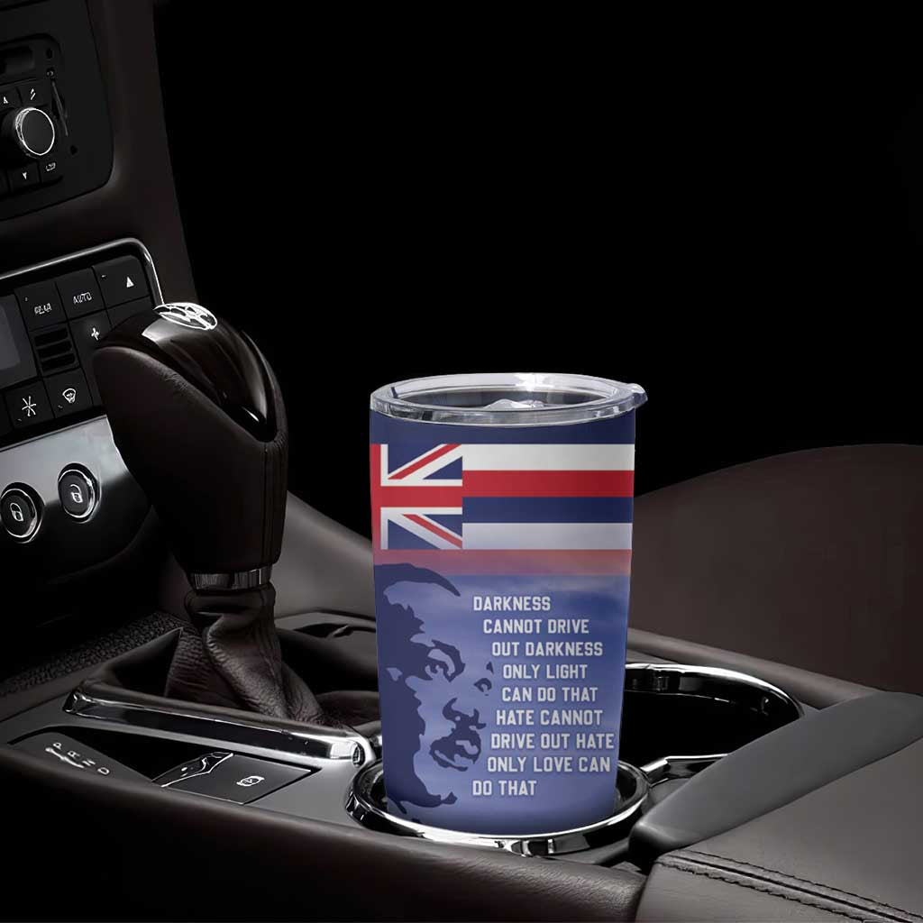 Hawaii MLK Day Tumbler Cup LT05 - Polynesian Pride