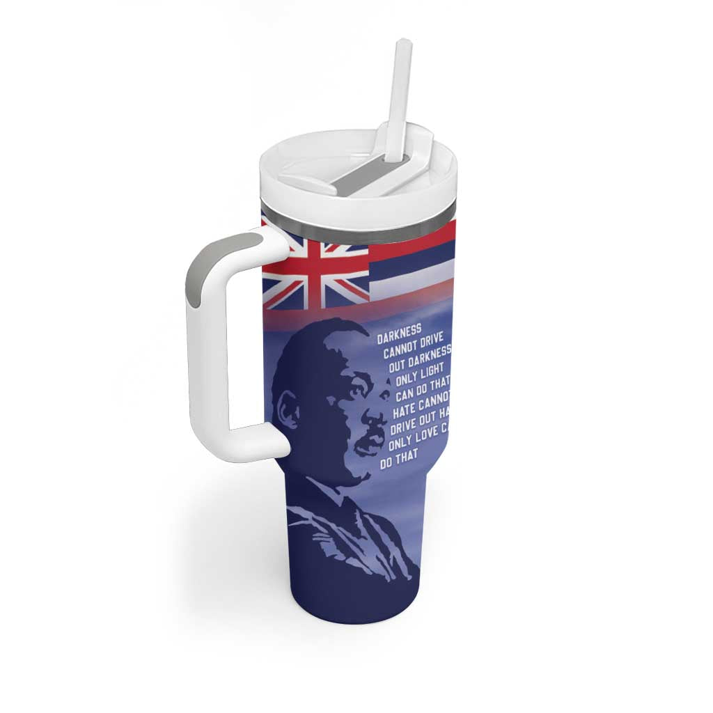 Hawaii MLK Day Tumbler With Handle LT05 - Polynesian Pride