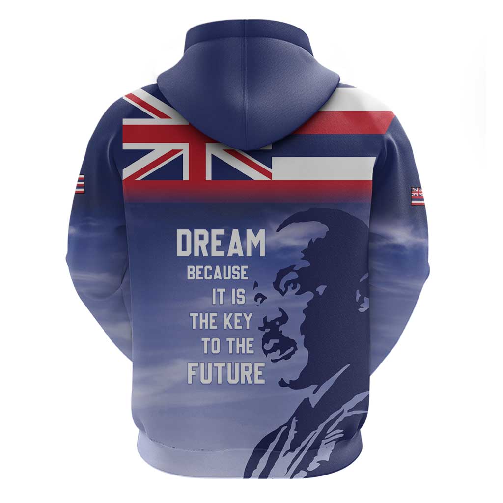 Hawaii MLK Day Zip Hoodie LT05 - Polynesian Pride