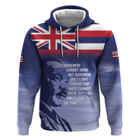Hawaii MLK Day Zip Hoodie LT05 Pullover Hoodie Blue - Polynesian Pride