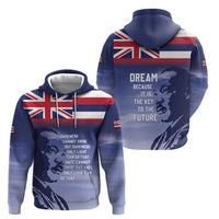 Hawaii MLK Day Zip Hoodie LT05 - Polynesian Pride