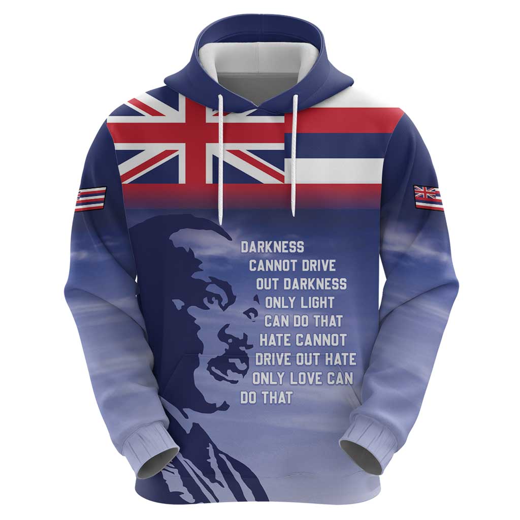 Hawaii MLK Day Zip Hoodie LT05 - Polynesian Pride