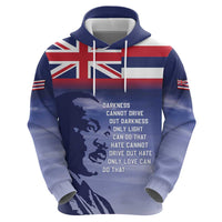 Hawaii MLK Day Zip Hoodie LT05 - Polynesian Pride