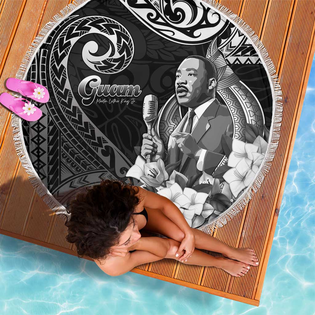 Guam MLK Day Beach Blanket The Legacy Of MLK LT05 - Polynesian Pride
