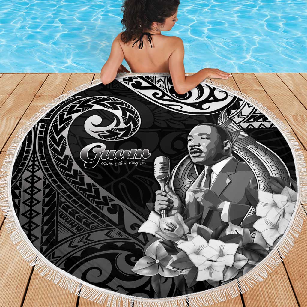 Guam MLK Day Beach Blanket The Legacy Of MLK LT05 - Polynesian Pride