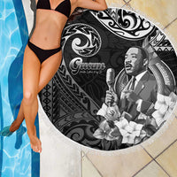 Guam MLK Day Beach Blanket The Legacy Of MLK LT05 - Polynesian Pride