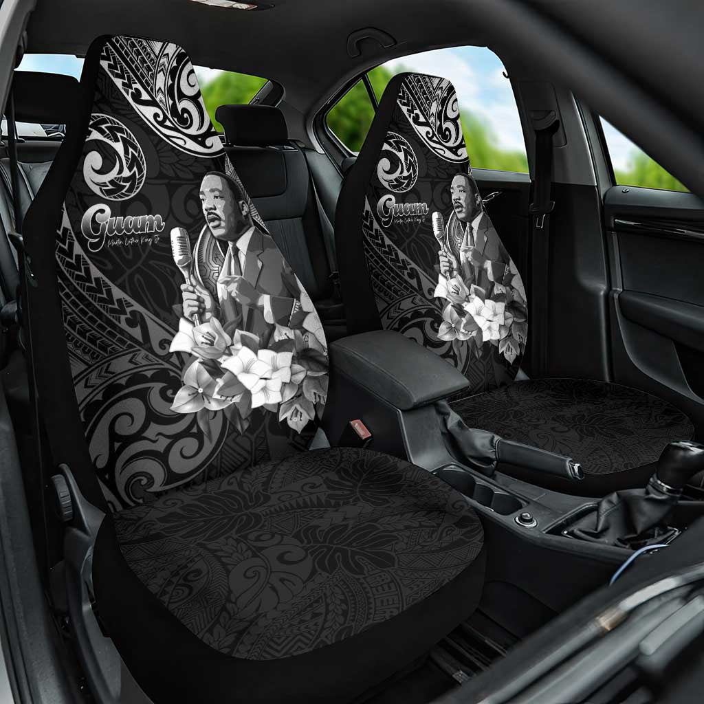 Guam MLK Day Car Seat Cover The Legacy Of MLK LT05 One Size Black - Polynesian Pride