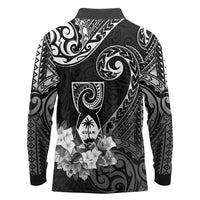 Guam MLK Day Long Sleeve Polo Shirt The Legacy Of MLK LT05 - Polynesian Pride