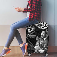 Guam MLK Day Luggage Cover The Legacy Of MLK LT05 - Polynesian Pride