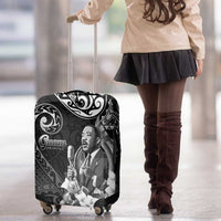 Guam MLK Day Luggage Cover The Legacy Of MLK LT05 - Polynesian Pride