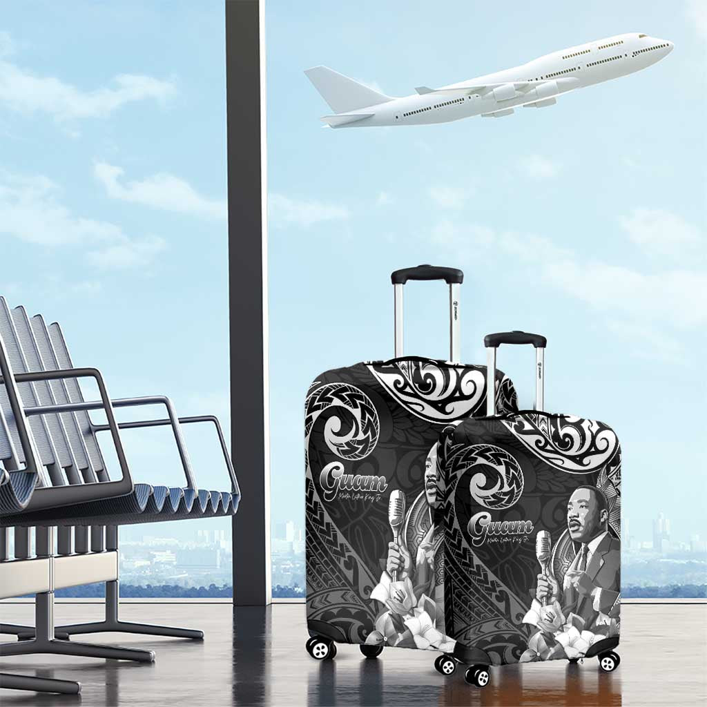 Guam MLK Day Luggage Cover The Legacy Of MLK LT05 - Polynesian Pride